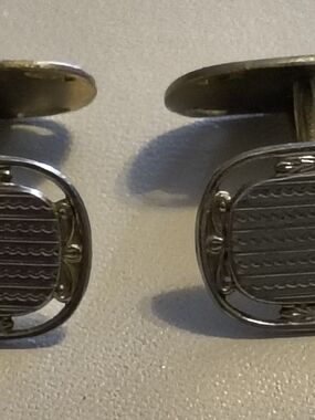 Men's Antique Hayward Double Sided Cufflinks